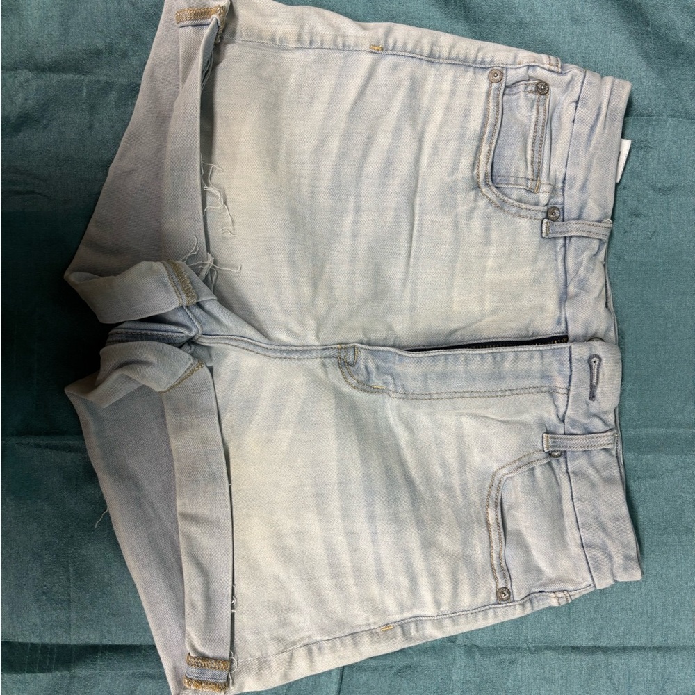 American Eagle Outfitters Light Wash Jean Shorts